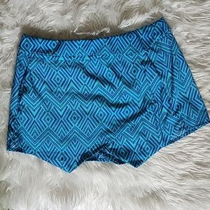 Tribal skort NWOT
